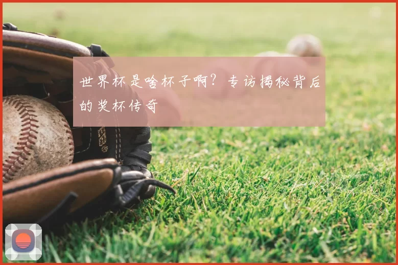 世界杯是啥杯子啊?专访揭秘背后的奖杯传奇