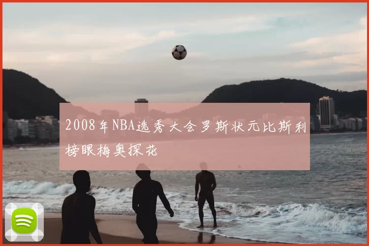 2008年NBA选秀大会罗斯状元比斯利榜眼梅奥探花