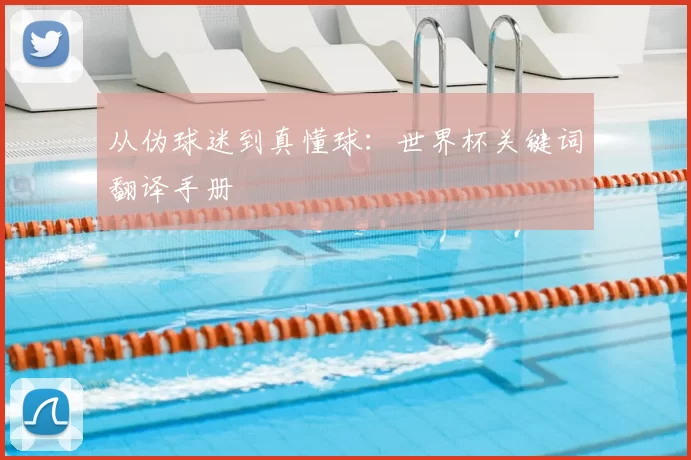 从伪球迷到真懂球:世界杯关键词翻译手册